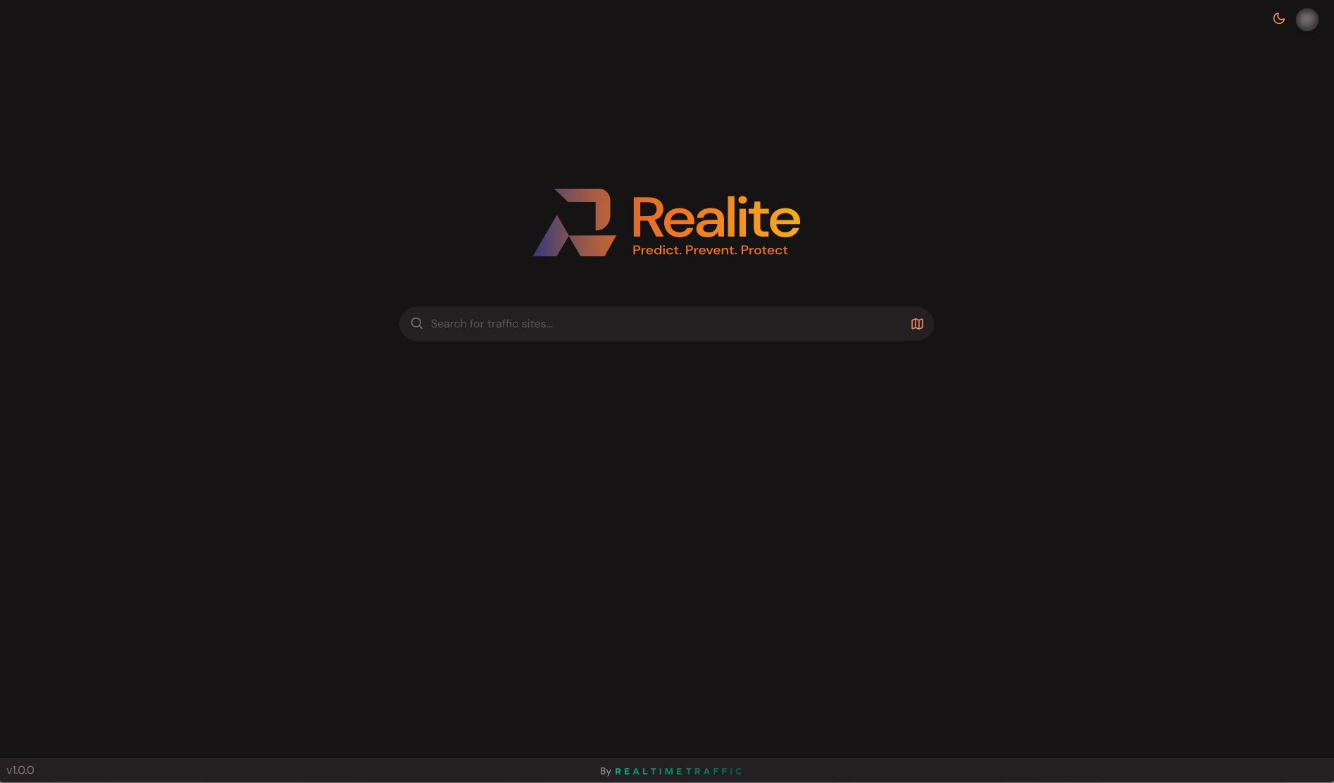 Realite Platform Dashboard